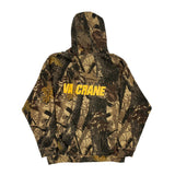 Va Crane Pennant Camo Hoodie - XL Green Cotton