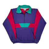 Made In Canada Sundancer Oversized Sweatshirt - XL Purple Cotton