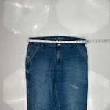 Carhartt Carpenter Pants - 38W 32L Blue Cotton Blend
