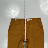 Carhartt Carpenter Trousers - 40W 30L Brown Cotton Blend