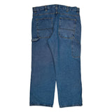 Blue Mountain Carpenter Pants - 36W 30L Blue Cotton