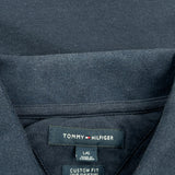 Tommy Hilfiger Polo Shirt - Large Navy Cotton