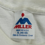 Miller Graphic T-Shirt - XL Black Cotton