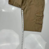 Wrangler Cargo Shorts - 32W 10L Khaki Cotton