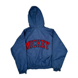 Mickey Mouse Disney Jacket - Large Blue Nylon