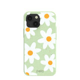 Sage Green Daisy iPhone 13 Mini Case