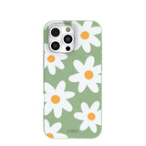Sage Green Daisy iPhone 16 Pro Max Case