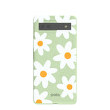 Sage Green Daisy Google Pixel 6a Case