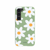 Sage Green Daisy Samsung Galaxy S23+(Plus) Case
