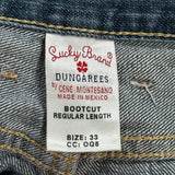Lucky Brand Boot Cut Jeans - 33W 33L Blue Denim