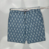 Tommy Hilfiger Chino Shorts - 36W 9L Blue Cotton