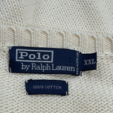 Polo By Ralph Lauren Sweater - 2XL Cream Cotton