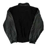 Tech Canada Sportswear Bomber Jacket - XL Black Leather