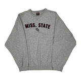 Mississippi State University Nike College Sweatshirt - 2XL Grey Cotton