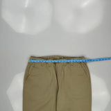 Carhartt Chinos - 36W 30L Khaki Polyester Blend