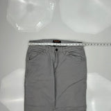 Ridgecut Cargo Pants - 34W 31L Gray Cotton