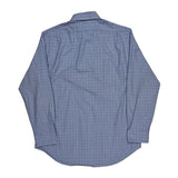 Regent Polo By Ralph Lauren Checked Shirt - Large Blue Cotton
