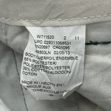 Dickies Slim Fit Chino Shorts - 36W 10L Green Polyester Blend