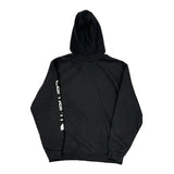 Carhartt Spellout Hoodie - Large Black Cotton