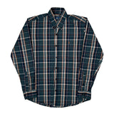 Ralph Lauren Checked Shirt - XL Blue Cotton