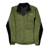 Mountain Hard Wear Lined Fleece Jacket - Medium Green Polyester