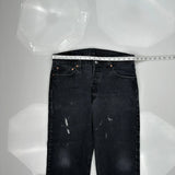 Levis Jeans - 36W 30L Black Cotton