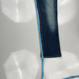 True Religion Boot Cut Jeans - 30W UK 8 Dark Wash Denim