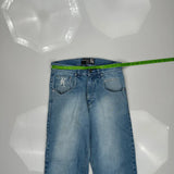 Kalifornia King Graphic Jeans - 32W 30L Blue Denim