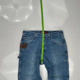 Wrangler Carpenter Jeans - 34W 29L Blue Denim