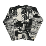 Bears Artex Aop Graphic Sweatshirt - Medium Black Cotton