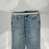 True Religion Denim Shorts - 32W UK 12 Light Wash Cotton