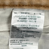 Dickies Double Knee Carpenter Trousers - 32W 30L Beige Cotton