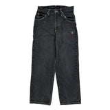 Fubu Graphic Jeans - 28W 30L Gray Denim