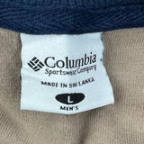 Columbia Sweatshirt - Large Navy Cotton