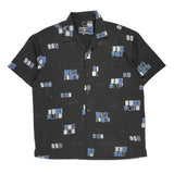 Vincent James Hip Hop Hawaiian Shirt - XL White Polyester