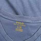 Polo By Ralph Lauren T-Shirt - Large Blue Cotton