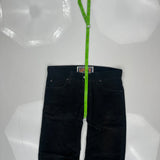 Levis Cord Trousers - 35″ Waist Black Corduroy