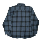Carhartt Checked Flannel Shirt - 2XL Blue Cotton