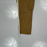 Carhartt Cargo Trousers - 34W 30L Brown Cotton