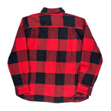Carhartt Checked Flannel Shirt - XL Black Cotton