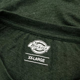 Dickies T-Shirt - 2XL Green Cotton