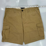 Tommy Hilfiger Cargo Shorts - 37W 10L Khaki Cotton