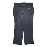 Carhartt Carpenter Pants - 36W 31L Gray Cotton