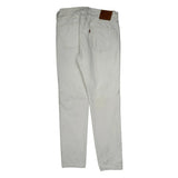 Levis 501 Jeans - 32W 30L White Cotton