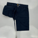 Carhartt Carpenter Shorts - 35W 10L Navy Cotton