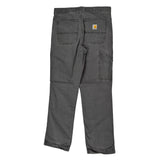 Carhartt Carpenter Trousers - 31W 32L Grey Cotton