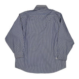 Tommy Hilfiger Striped Shirt - Large Blue Cotton