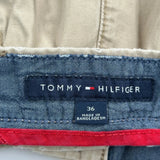 Tommy Hilfiger Chino Shorts - 34W 10L Beige Cotton