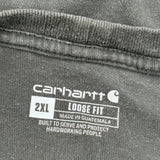 Carhartt T-Shirt - 2XL Gray Cotton