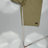Dickies Chino Shorts - 36W 11L Khaki Polyester Blend